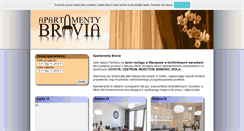 Desktop Screenshot of apartamentybravia.pl