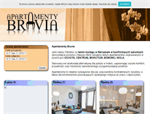Tablet Screenshot of apartamentybravia.pl